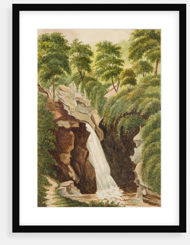 The Waterfall Ballure Glen by Unknown