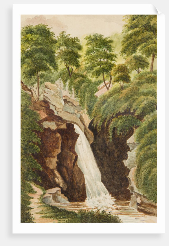 The Waterfall Ballure Glen by Unknown