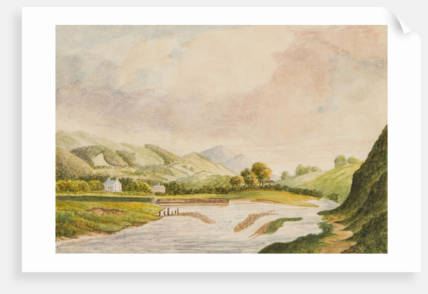 The Northern Hills from the River by Unknown