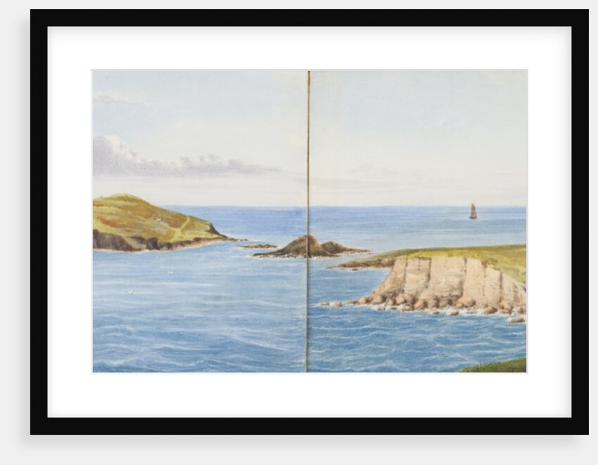 The Calf of Man from Spanish Head by Emily M. Fane