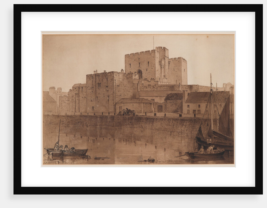 Castle Rushen by John Miller Nicholson