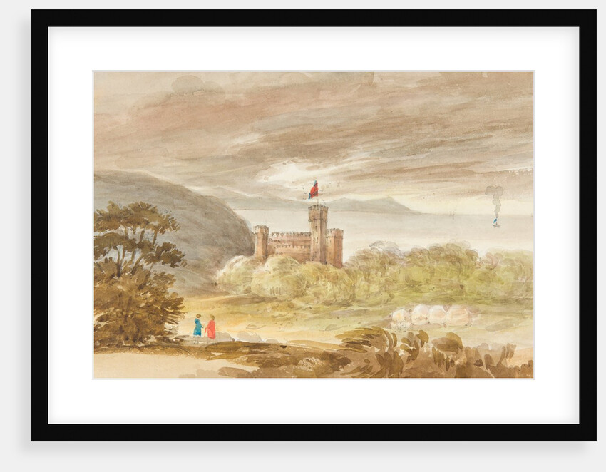 View of Falcon Cliffe Hotel, Douglas, Isle of Man by Wallis