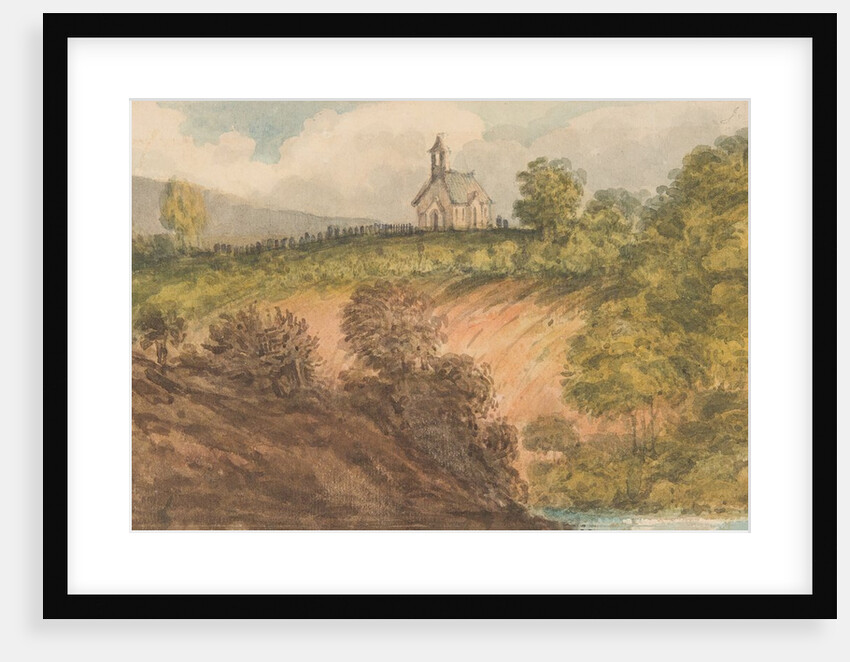 New Church of Braddan, Isle of Man by Wallis