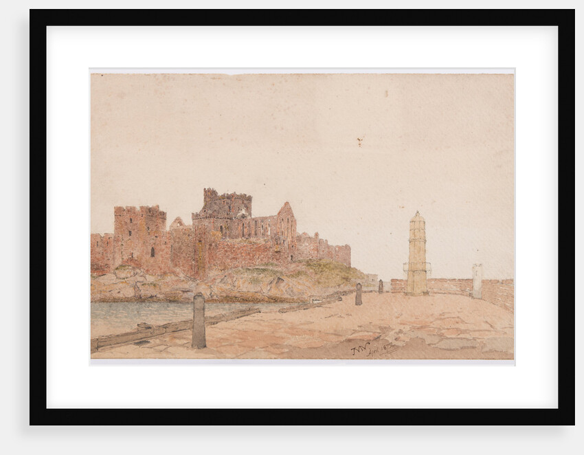 Peel Castle by John Miller Nicholson