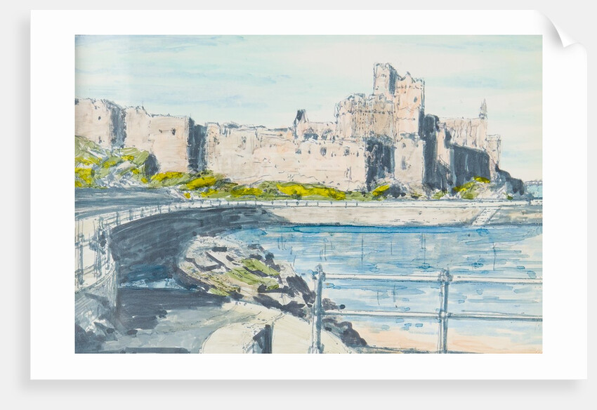 Peel Castle by Harold H. Cresswell