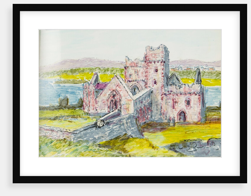St German's Cathedral, Peel Castle by Harold H. Cresswell
