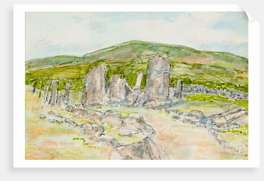 Cashtal yn Ard, Cornaa by Harold H. Cresswell