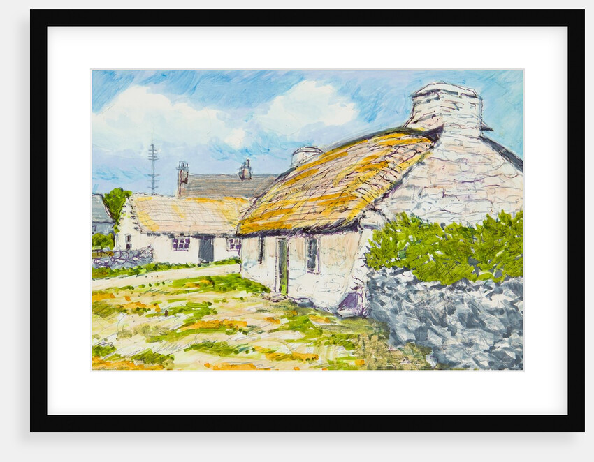 Harry Kelly's Cottage, Cregneish by Harold H. Cresswell