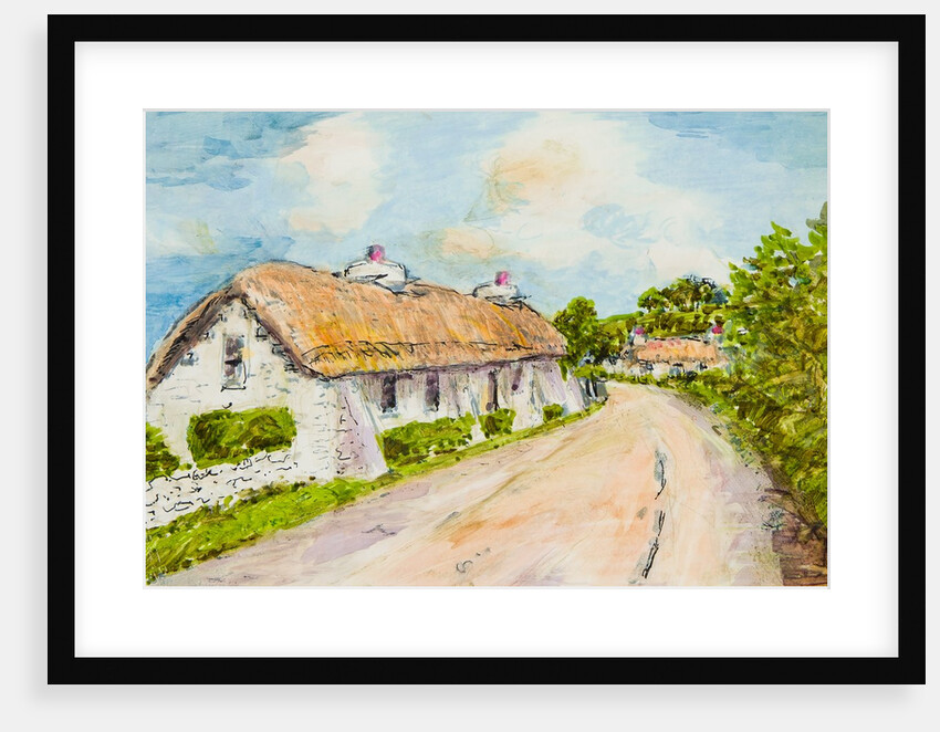 Manx Cottages, Cranstal by Harold H. Cresswell