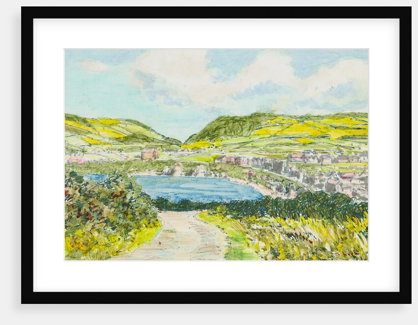 Port Erin from Ballahowe Road by Harold H. Cresswell