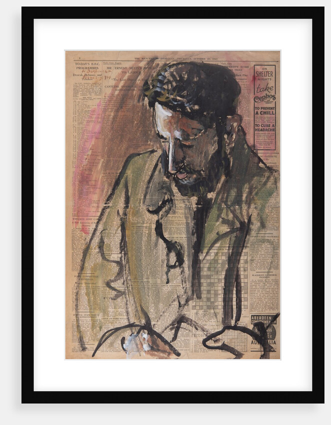 Untitled portrait by Hugo Dachinger
