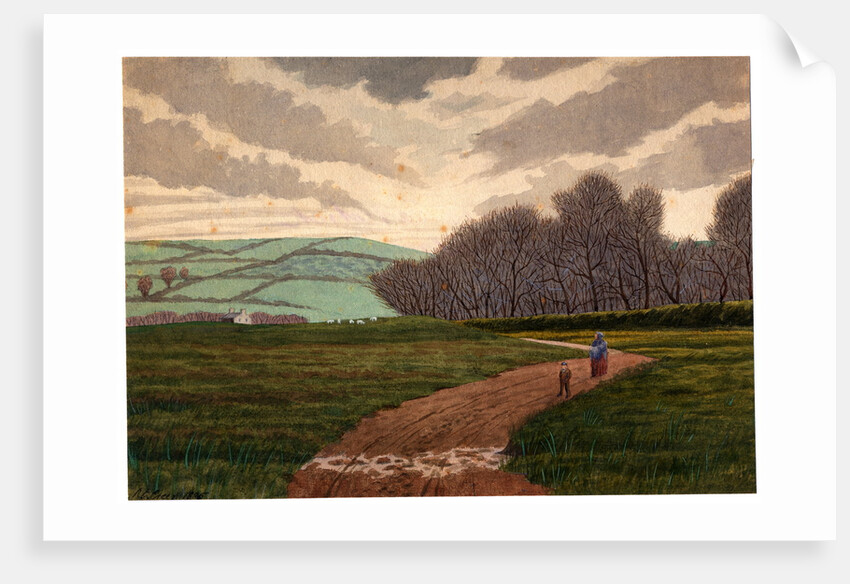 On the Moors Near Tavistock by Robert Evans Creer