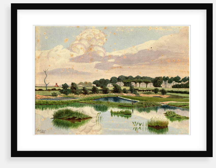 Clay Pits Near Walton, Liverpool by Robert Evans Creer