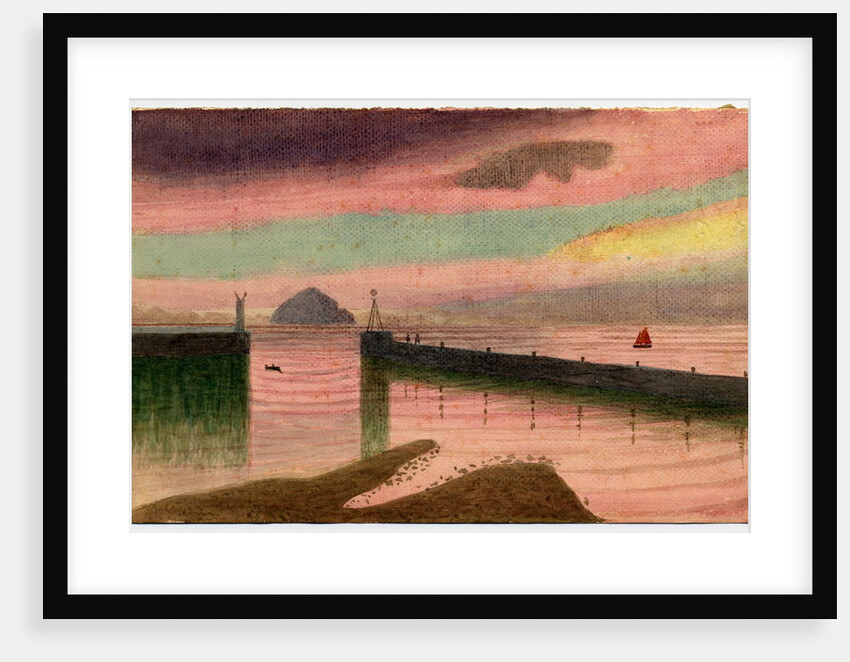 Sunset at Girvan by Robert Evans Creer