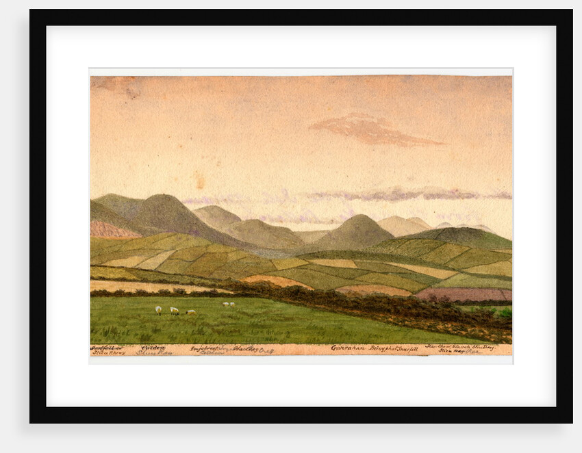 The Northern Mountains from St Marks by Robert Evans Creer