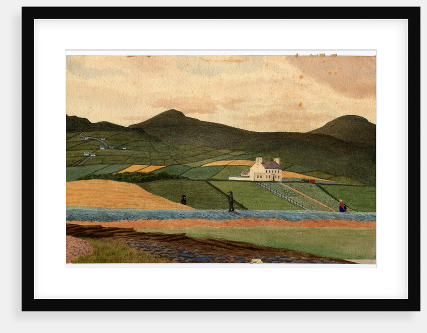 Cronk Ny Irey Lhaa and South Barrule by Robert Evans Creer