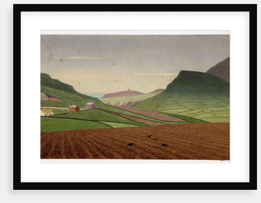 View From Cregneash of Fleshwick by Robert Evans Creer