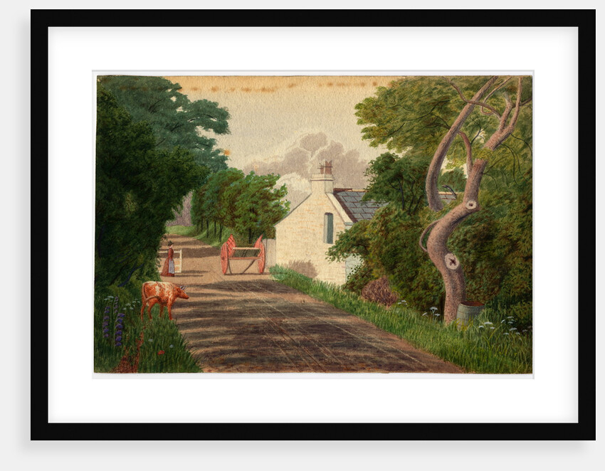 Between The Beardhown and The Grove, nr Ramsey by Robert Evans Creer