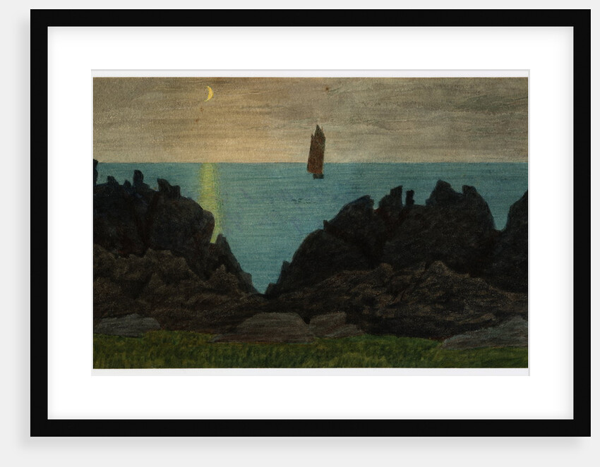 Black Rocks, Scarlett by Robert Evans Creer