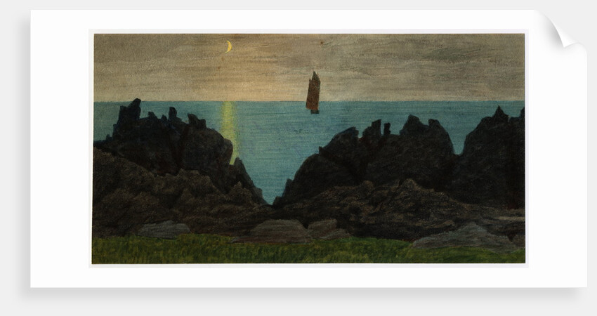 Black Rocks, Scarlett by Robert Evans Creer