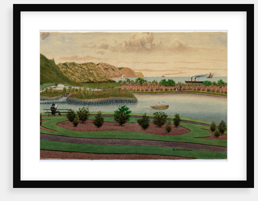 Mooragh park, Ramsey by Robert Evans Creer