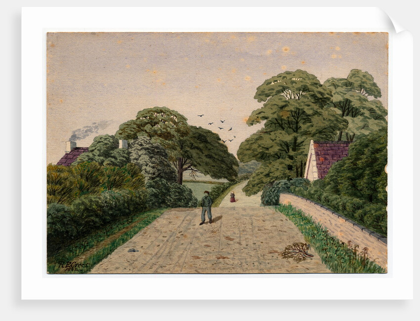 Near Rhwn Wee, Andreas by Robert Evans Creer