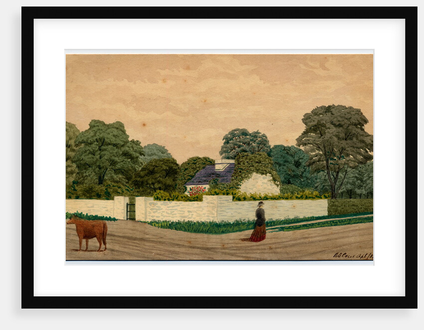 Cooil Bane Cottage, Lezayre by Robert Evans Creer