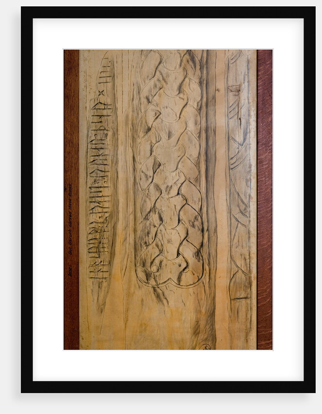 Osruth's Cross Slab by Philip Moore Callow Kermode