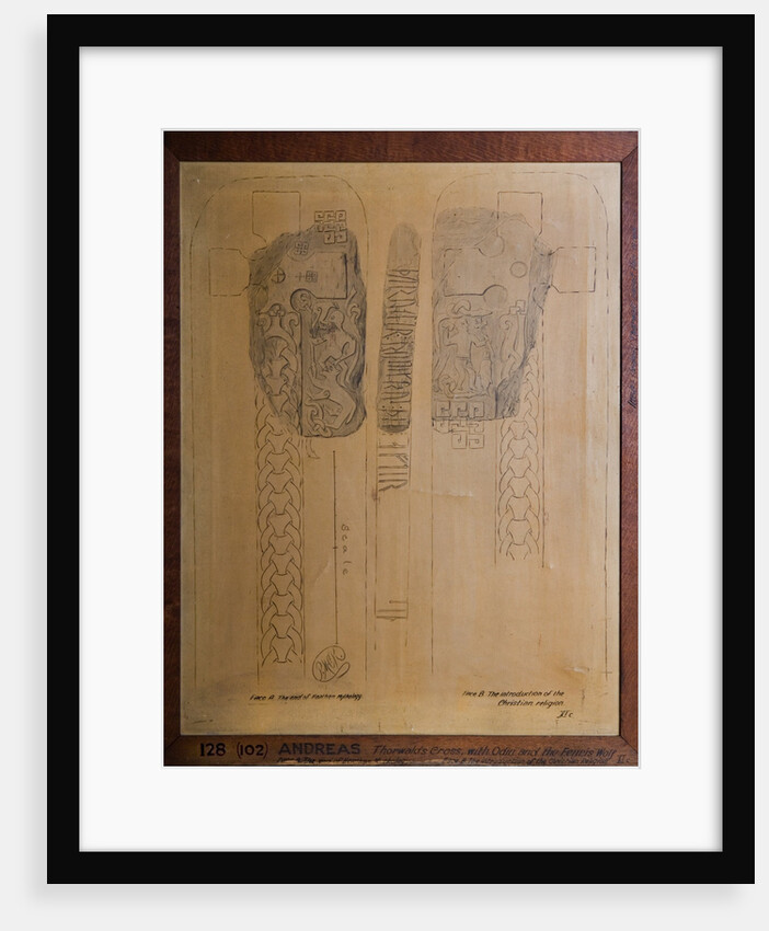 Thorwald's Cross Slab by Philip Moore Callow Kermode