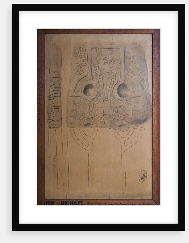 Grim's Cross Slab by Philip Moore Callow Kermode