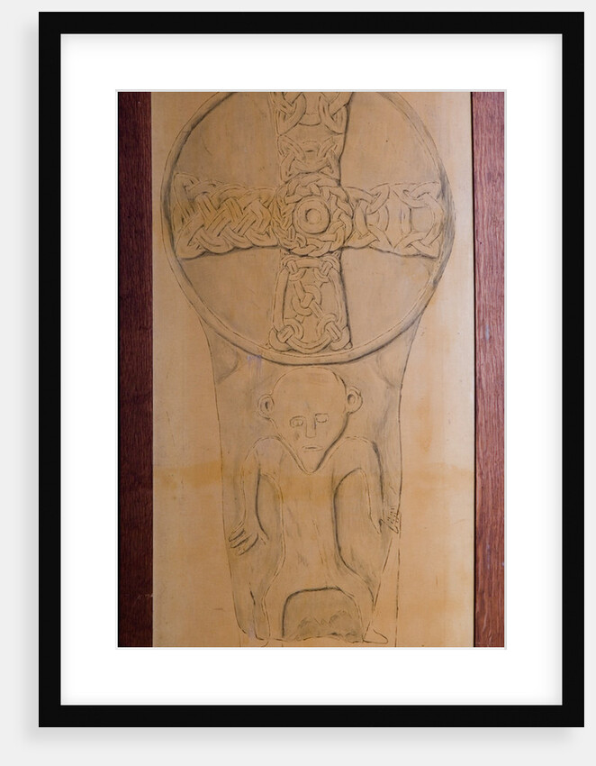 Keeill Chiggyrt Cross Slab by Philip Moore Callow Kermode