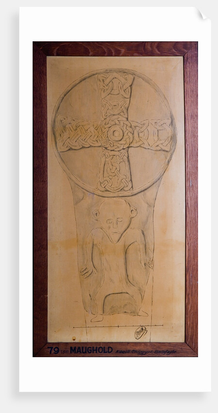 Keeill Chiggyrt Cross Slab by Philip Moore Callow Kermode