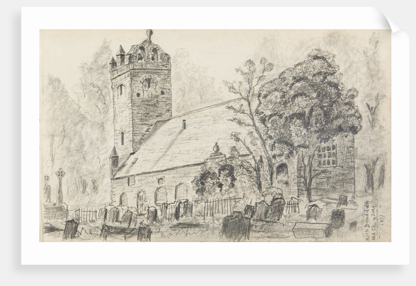Kirk Braddan Old Church by Arthur Henderson
