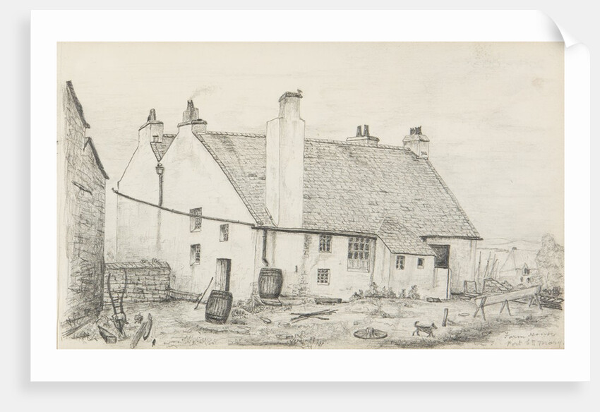 Farm House, Port St Mary by Arthur Henderson