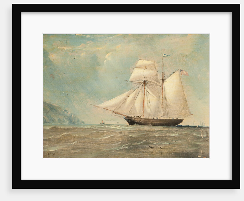 Schooner 'William' of Douglas by Anonymous