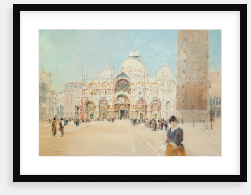 St Mark's Cathedral, Venice by John Miller Nicholson
