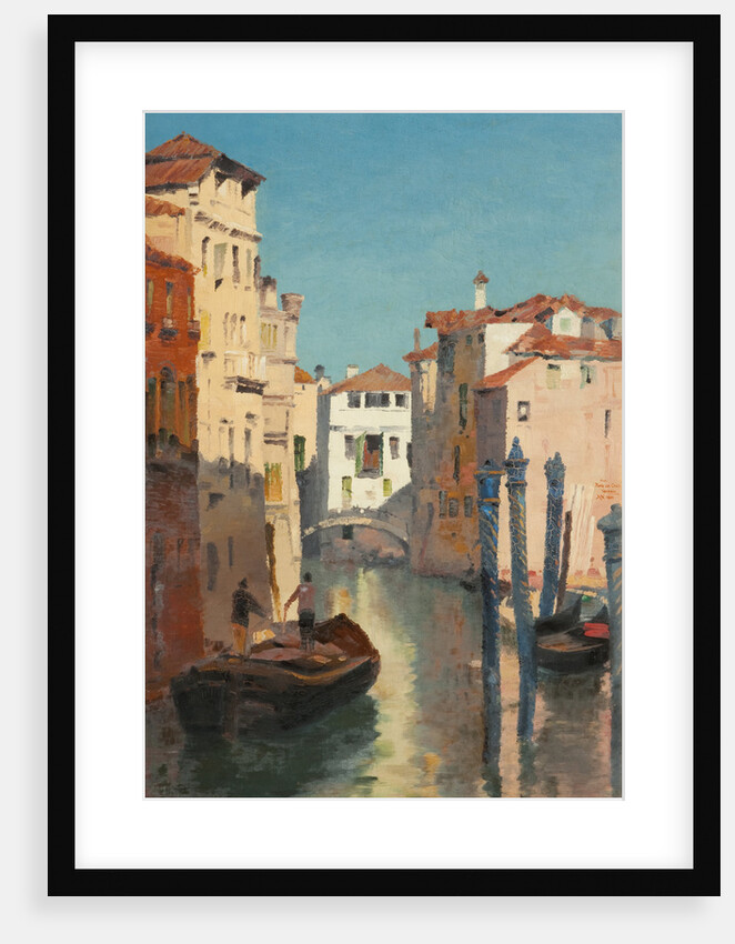 From Ponte del Cristo, Venezia by John Miller Nicholson