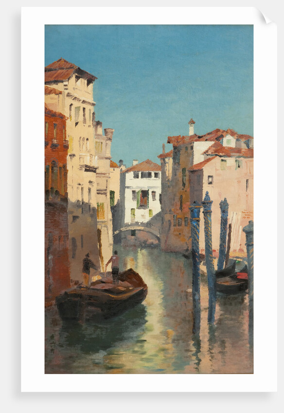 From Ponte del Cristo, Venezia by John Miller Nicholson