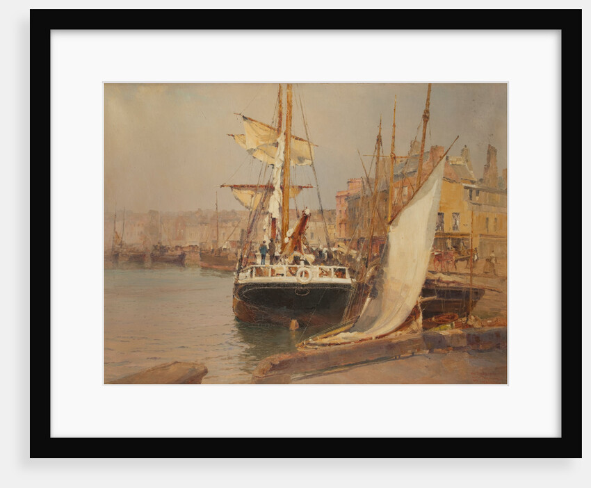 The Double Corner, North Quay by John Miller Nicholson