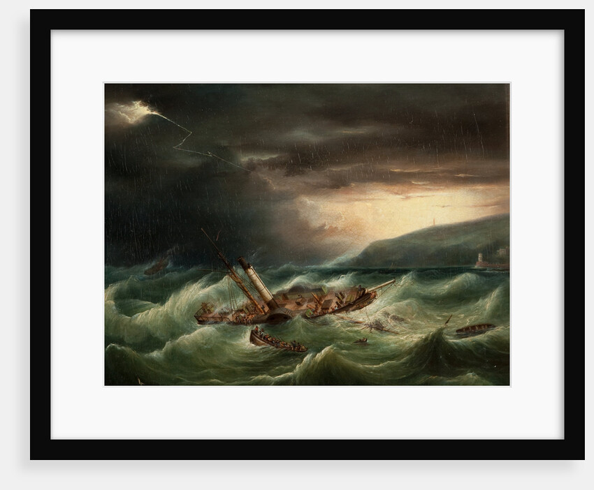 The Wreck of the St George, 1830 by Anonymous