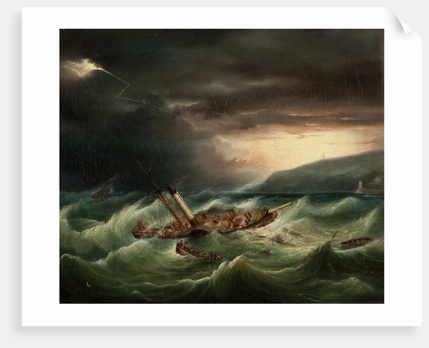 The Wreck of the St George, 1830 by Anonymous