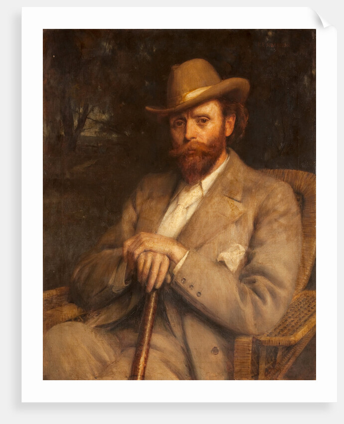 Portrait of Sir Hall Caine by Robert Edward Morrison