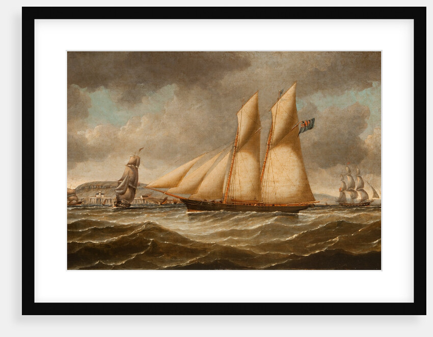 A schooner by Samuel H. Fyfe
