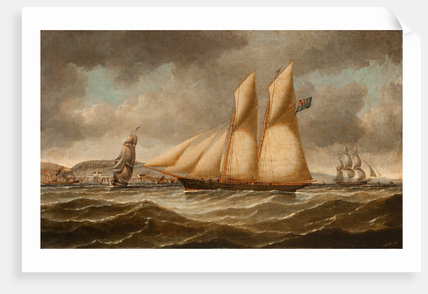 A schooner by Samuel H. Fyfe