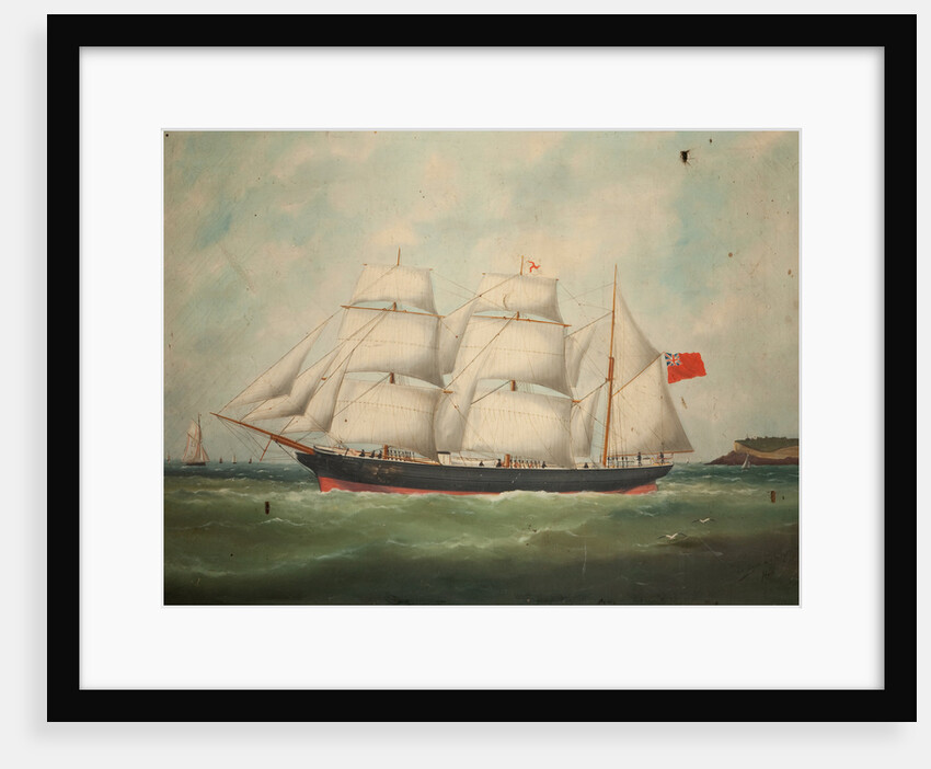 The 'Hope', of Castletown by Edouard Marie Adam
