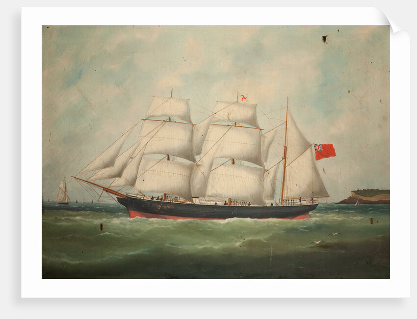 The 'Hope', of Castletown by Edouard Marie Adam