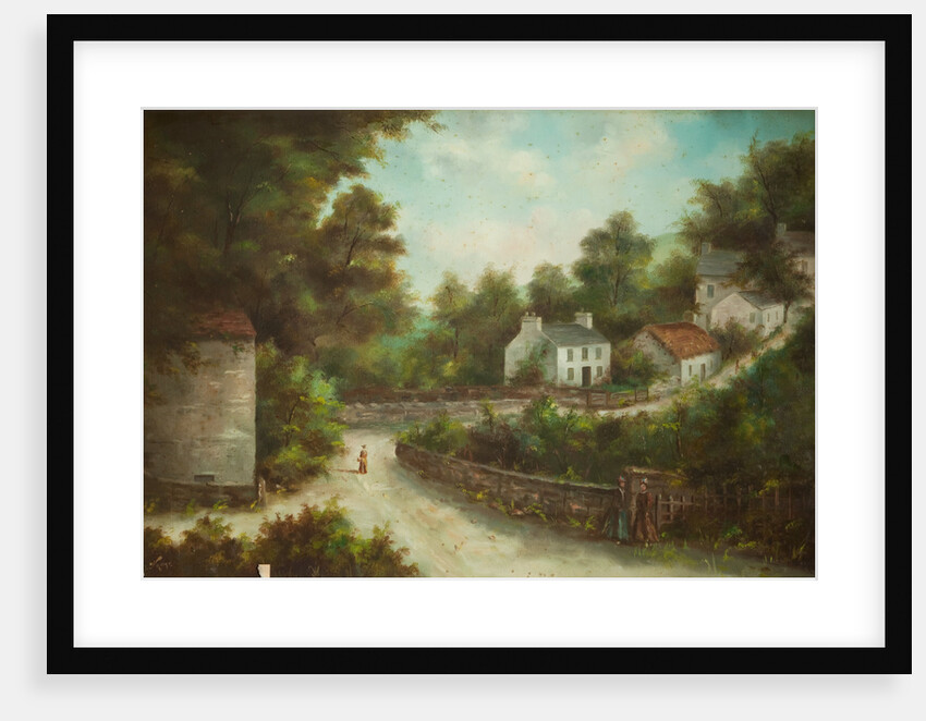 Ballaglass and Cornaa Mill, Maughold by R. E. Wright