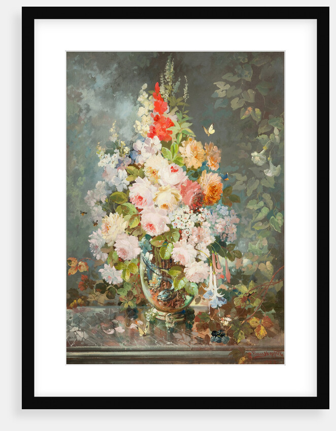 Still Life by Franz Hoepfner