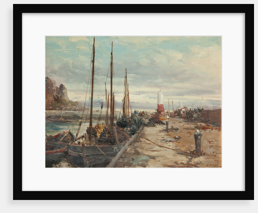 Peel Pier by William Edward Webb