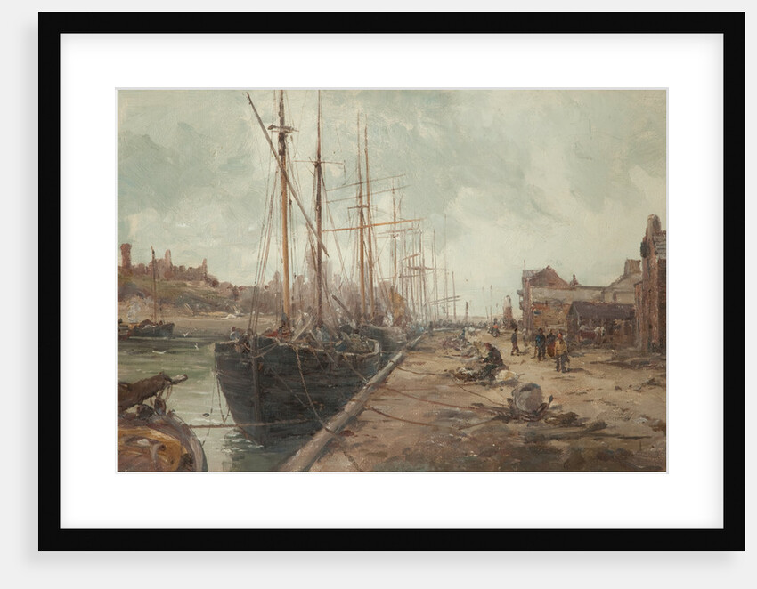 Peel Quay and Harbour by William Edward Webb